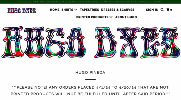 hugodyes.com