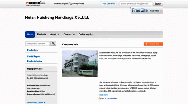 huichenghandbags.en.hisupplier.com