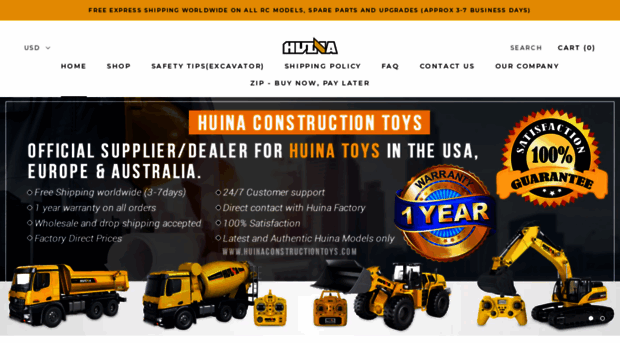 huinaconstructiontoys.com