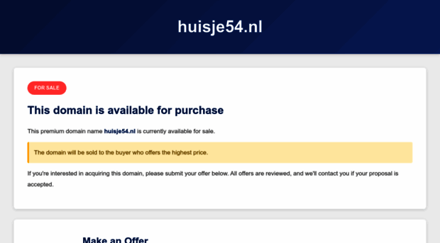 huisje54.nl