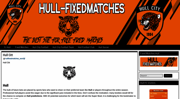 hull-fixedmatches.com