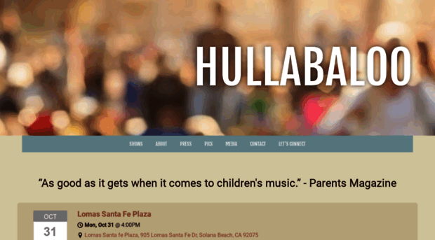 hullabalooband.com