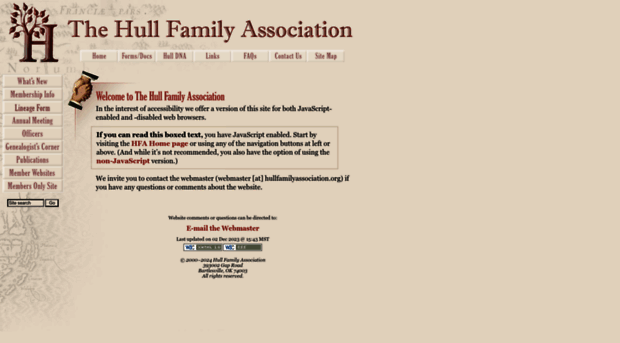 hullfamilyassociation.org