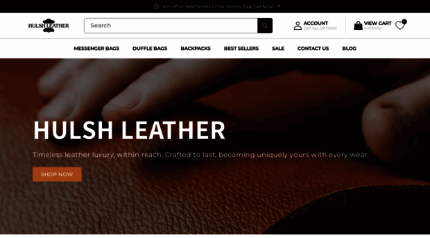 hulshleather.com