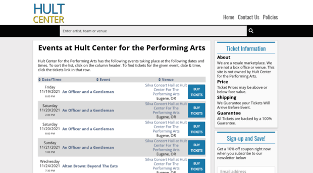 hult.center-tickets.net