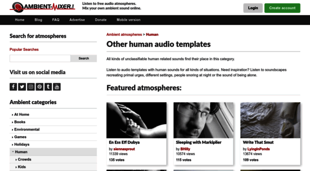 human-other.ambient-mixer.com