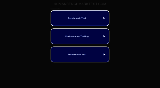 humanbenchmarktest.com