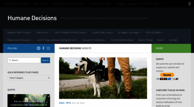 humanedecisions.com