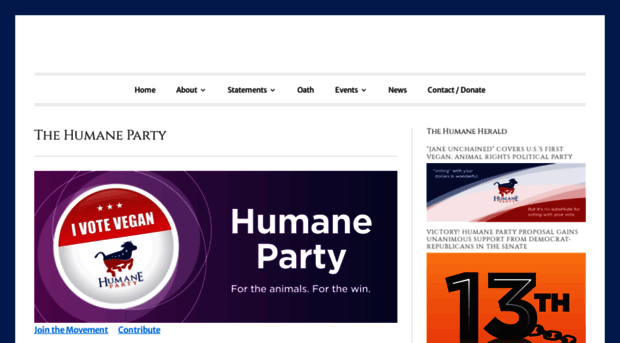 humaneparty.org