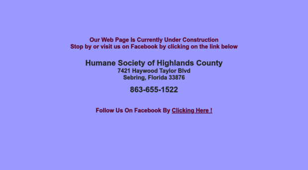 humanesocietyofhighlandscounty.com