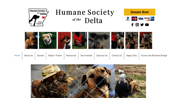 humanesocietyofthedelta.org