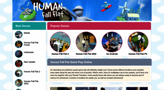 humanfallflatplays.com