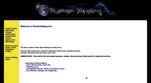 humanhealing.com