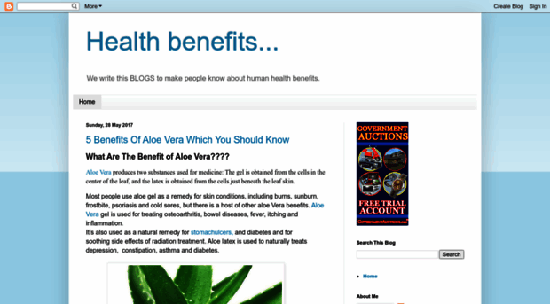 humanhealthbenefits.blogspot.in