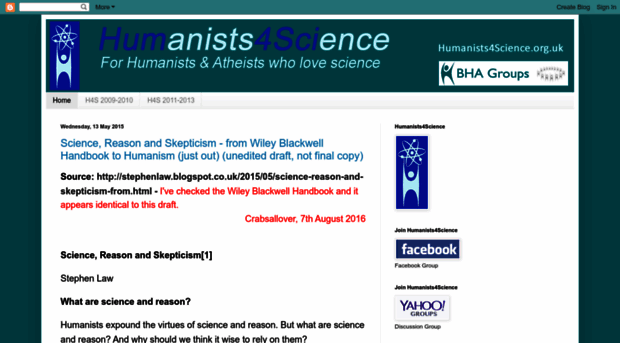 humanists4science.blogspot.com