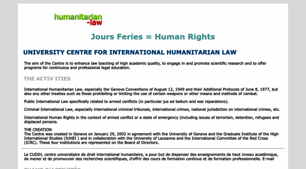 humanitarian-law.org