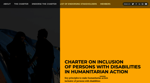 humanitariandisabilitycharter.org