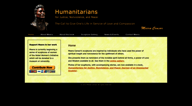 humanitariansculpture.com