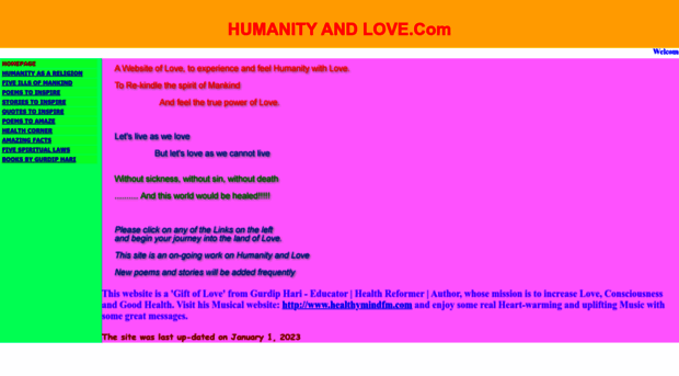 humanityandlove.com