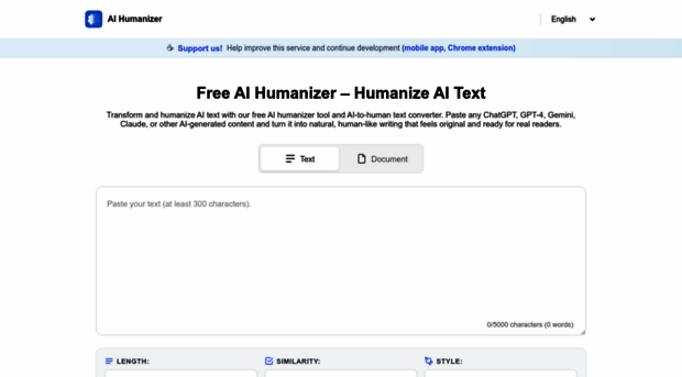 humanizertool.io