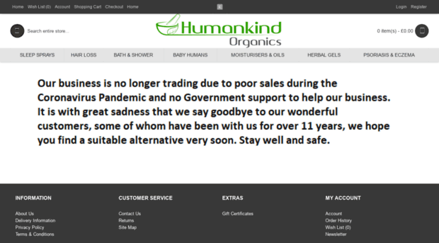 humankindorganics.com