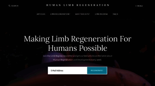 humanlimbregeneration.com