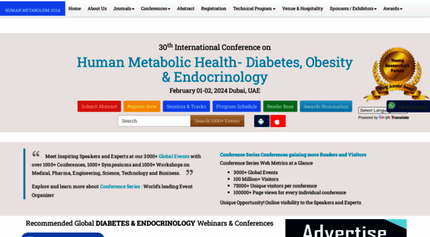 humanmetabolism.healthconferences.org