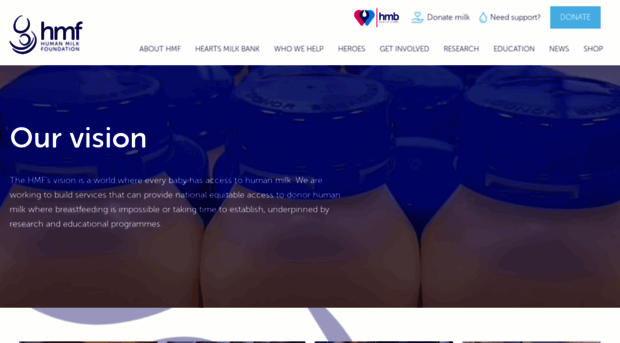 humanmilkfoundation.org