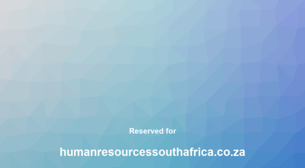 humanresourcessouthafrica.co.za