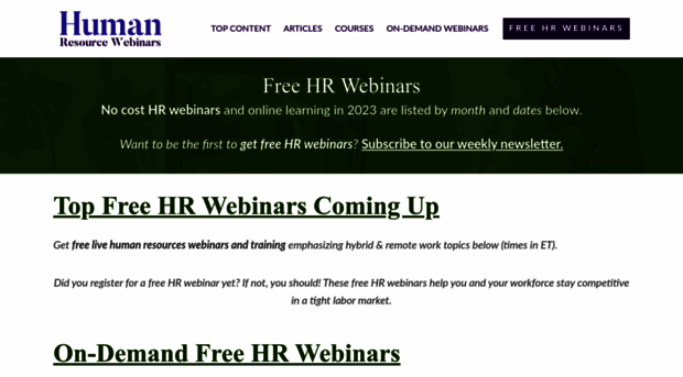 humanresourcewebinars.com