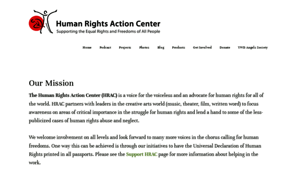 humanrightsactioncenter.com