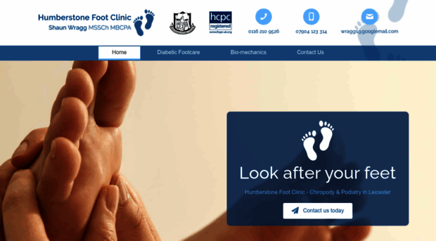 humberstonefootclinic.co.uk