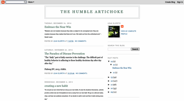 humbleartichoke.blogspot.com