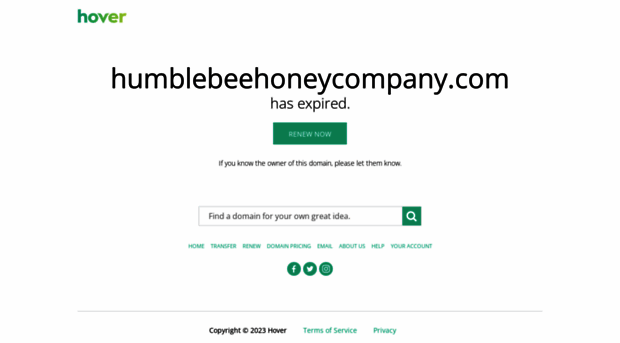 humblebeehoneycompany.com