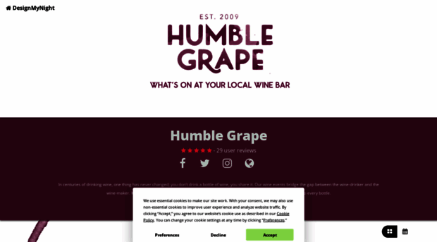 humblegrape.designmynight.com