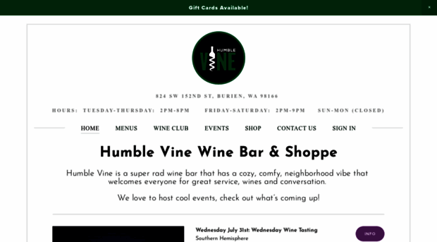 humblevinewine.com