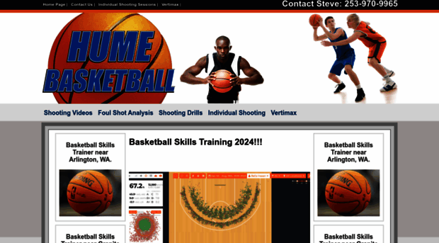 humebasketball.com