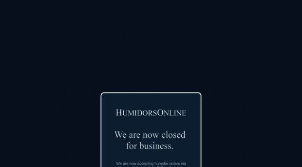 humidorsonline.co.uk