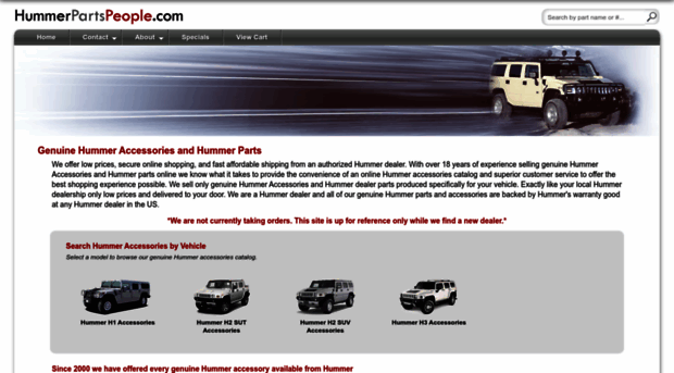 hummerpartspeople.com