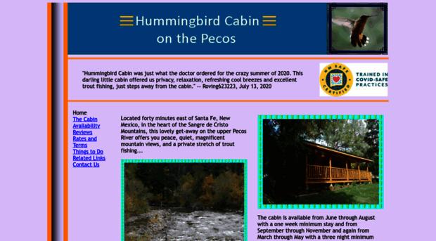 hummingbirdcabin.com