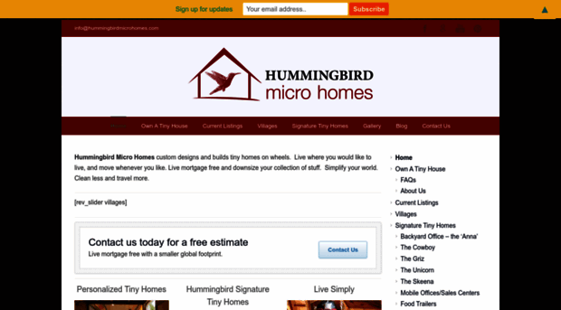 hummingbirdmicrohomes.com