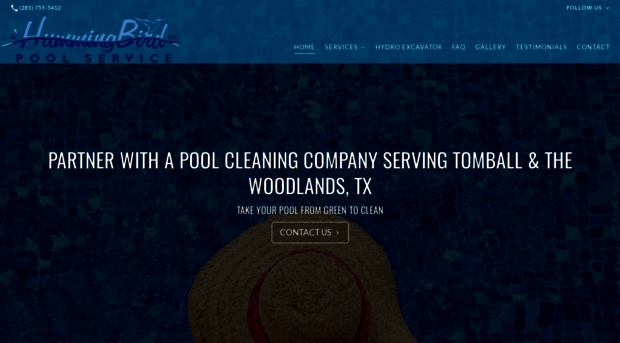 hummingbirdpoolservice.com