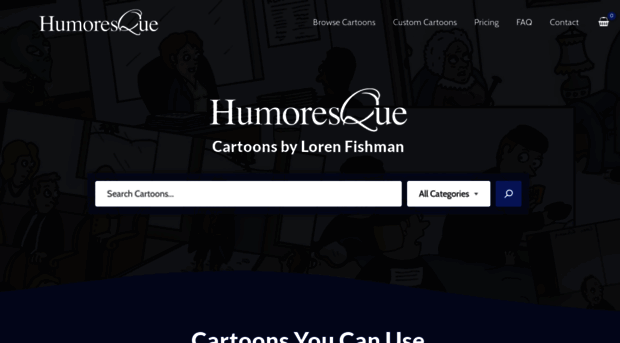 humoresquecartoons.com