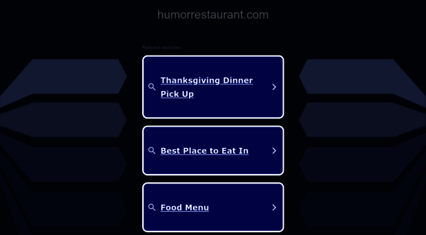 humorrestaurant.com