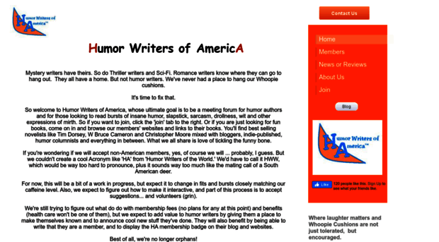 humorwritersofamerica.org