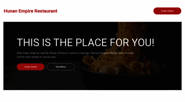 hunanempirerestaurant.com