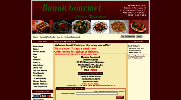 hunangourmetfood.com