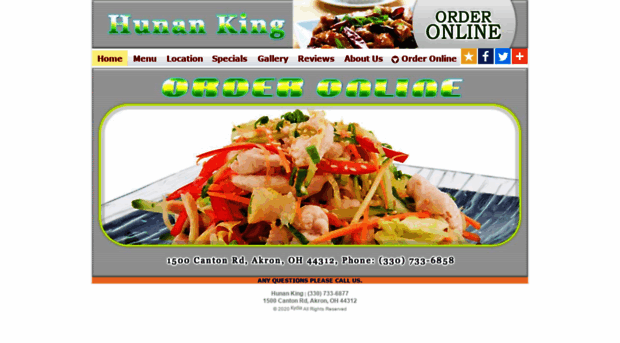 hunankingakron.com