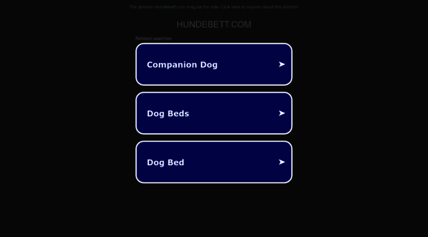 hundebett.com