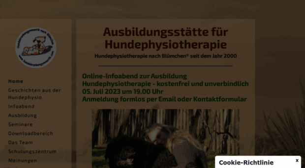 hundekrankengymnastik.com